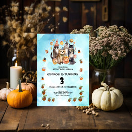 WASSERFARBE PARTY TIERE THEMA KINDERGEBURTSTAG PAR EINLADUNG