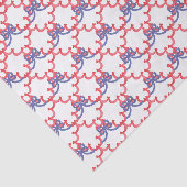 Wasserfarbe Patriotische Bogen Seidenpapier (Ausschnitt)