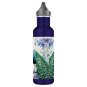 Wasserfarbe Peacock Edelstahlflasche (Rechts)