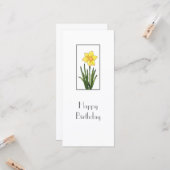 Wasserfarbe, Pen & Tinte, Produktpatrone Karte (Vorderseite/Rückseite Beispiel)