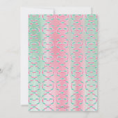 Wasserfarbe Peppermint Herz Candy Cane Weihnachten (Rückseite)