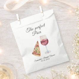 Wasserfarbe Perfektes paarfähiges Brautparty Geschenktütchen