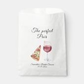 Wasserfarbe Perfektes paarfähiges Brautparty Geschenktütchen (Vorderseite)