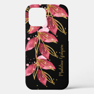 Wasserfarbe Personalisierte Bezeichnung botanische Case-Mate iPhone Hülle