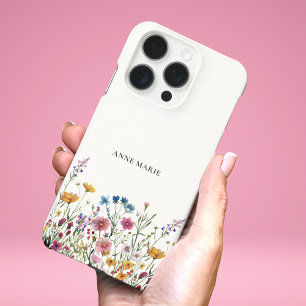 Wasserfarbe Personalisiertes iPhone 16 Pro Fall Hülle