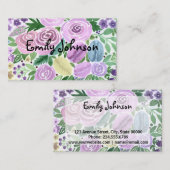 Wasserfarbe, persönliche Karte (Vorne/Hinten)