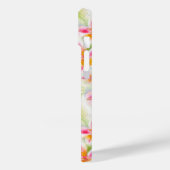 Wasserfarbe Peruanische Liege Alstroemeria Case-Mate iPhone Hülle (Rückseite / Links)