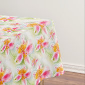 Wasserfarbe Peruanische Lily Alstroemeria tableclo Tischdecke (Beispiel)