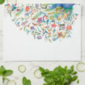 Wasserfarbe Pfauen Küchentücher (Gefaltet)