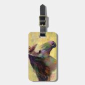 Wasserfarbe-Pferd Gepäckanhänger (Vorderseite vertikal)