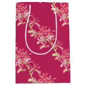 Wasserfarbe Phaiocalanthe Parkside Rote Orchidee Mittlere Geschenktüte (Vorderseite)