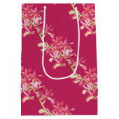 Wasserfarbe Phaiocalanthe Parkside Rote Orchidee Mittlere Geschenktüte (Rückseite)