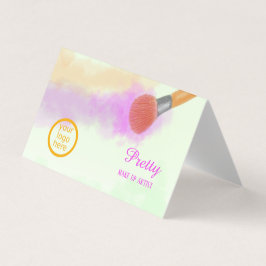 Wasserfarbe Pinsel Schönheit Make-up Artist