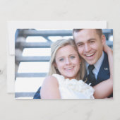 Wasserfarbe Pinselstrich Imitate Save the Date (Rückseite)