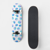 Wasserfarbe Pinselstriche Skateboard (Vorderseite)