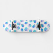 Wasserfarbe Pinselstriche Skateboard (Horizontal)