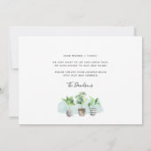 Wasserfarbe Planierte neue Roots bewegte Adresse ä Ankündigung (Rückseite)