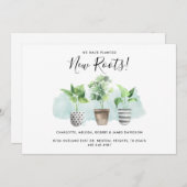 Wasserfarbe Planierte neue Roots bewegte Adresse ä Ankündigung (Vorne/Hinten)