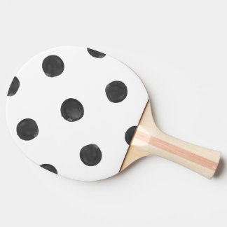 Wasserfarbe Polka Dot Ping Pong Paddle Tischtennis Schläger