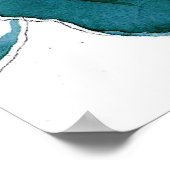 Wasserfarbe Poster (Ecke)