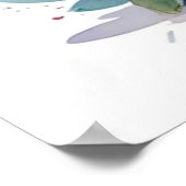 Wasserfarbe Poster (Ecke)