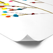 Wasserfarbe Poster (Ecke)