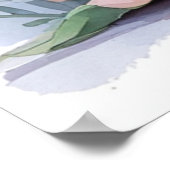 Wasserfarbe Poster (Ecke)