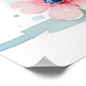Wasserfarbe Poster (Ecke)