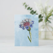 Wasserfarbe Postkarte (Stehend Vorderseite)