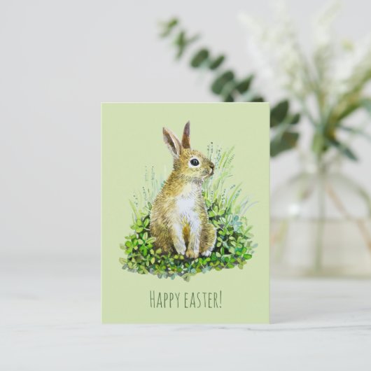 Wasserfarbe Postkarte (Stehend Vorderseite)