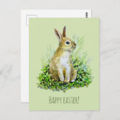 Wasserfarbe Postkarte (Vorne/Hinten)