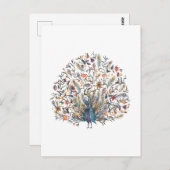 Wasserfarbe Postkarte (Vorne/Hinten)