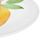 Wasserfarbe Pumpkin 2 Schneidebrett (Ecke)