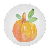 Wasserfarbe Pumpkin 2 Schneidebrett (Vorderseite)
