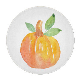 Wasserfarbe Pumpkin 2 Schneidebrett