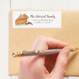 Wasserfarbe Pumpkin Kuchen Ahorn Blätter Erntedank