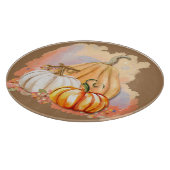 Wasserfarbe Pumpkin Trial Glas Schneidebrett (Ecke)
