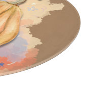 Wasserfarbe Pumpkin Trial Glas Schneidebrett (Ecke)