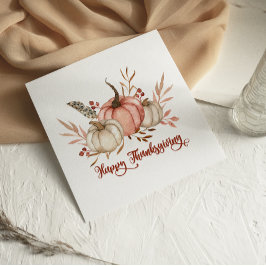 Wasserfarbe Pumpkins Glückwunschkarte