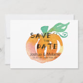 Wasserfarbe Pumpkins Holiday Save the Date (Vorderseite)