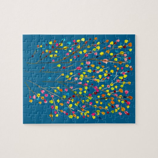 Wasserfarbe Puzzle (Horizontal)