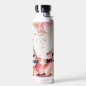 Wasserfarbe Quinceanera Feier Trinkflasche (Links)