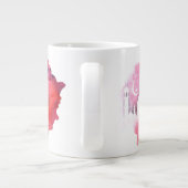 Wasserfarbe Ramadan Moschee Reds und Purzelbäume Jumbo-Tasse (Rückseite)