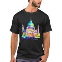 Wasserfarbe Ramadan Moschee