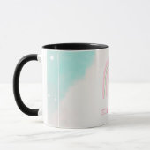 Wasserfarbe Regenbogen Erdbeere Tasse (Links)