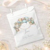 Wasserfarbe Regenbogen Luft Ballon Babydusche Geschenktütchen (Ausgeschnitten)