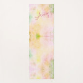 Wasserfarbe Regenbogen Sherbet Yoga Mat Yogamatte (Vorderseite)