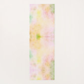 Wasserfarbe Regenbogen Sherbet Yoga Mat Yogamatte (Rückseite)