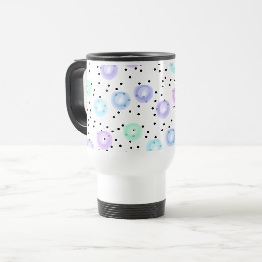 Wasserfarbe Reisebecher (Vorderseite Links)
