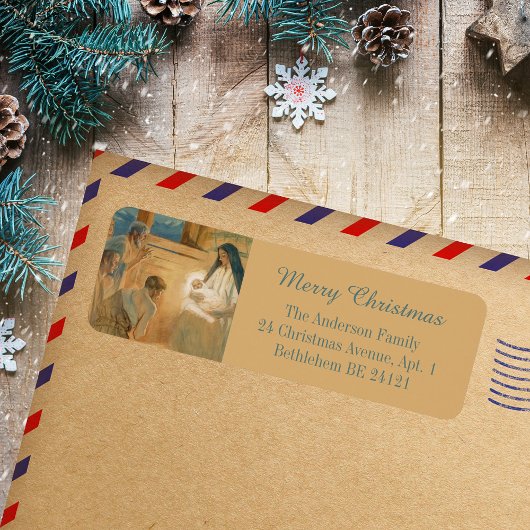 Wasserfarbe Religiöse Christlich frohe Weihnachten